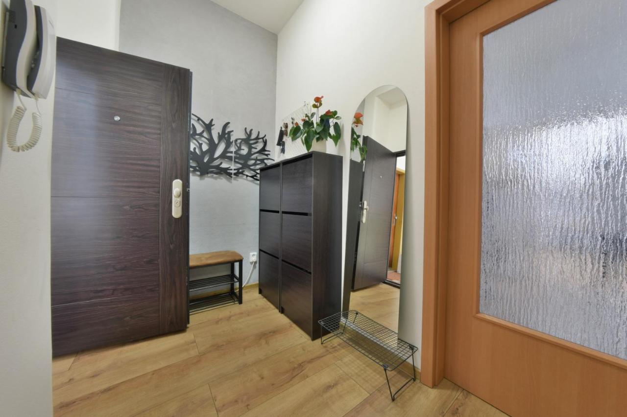 Big 75M2 Next To Opera Building In Direct Centrum, Air-Conditioned, Balcony, 24H Self Checking Banska Bystrica Bagian luar foto